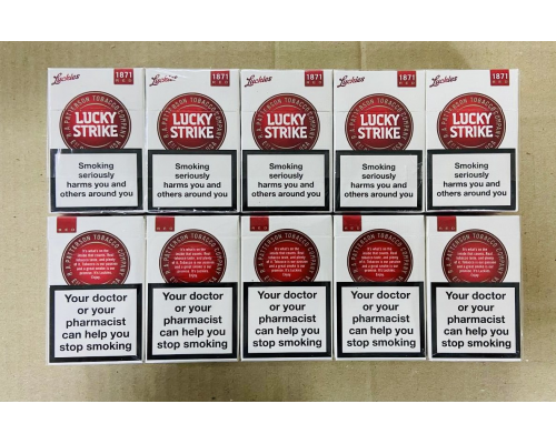 Lucky Strike red (квадратная пачка)